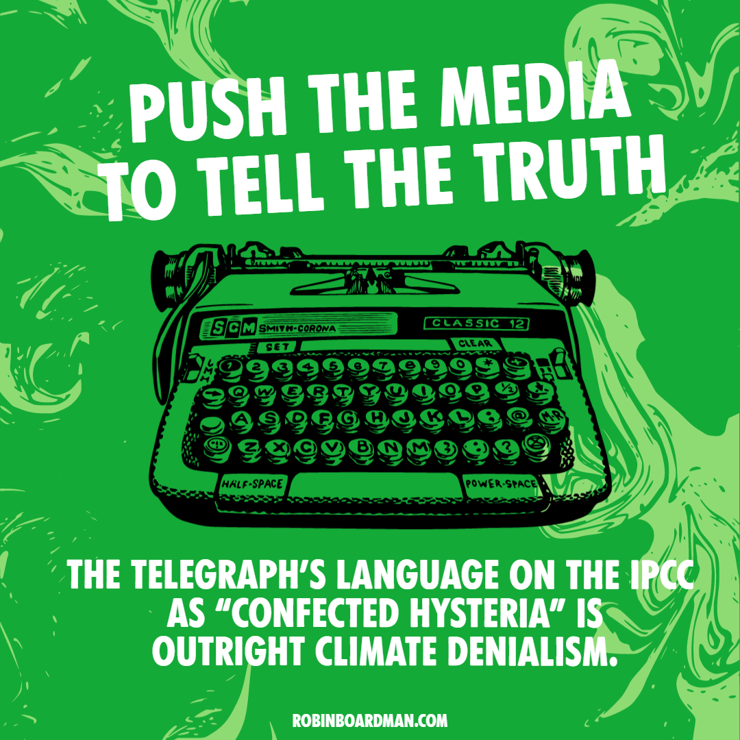 What does the latest IPCC Report mean for rebels?